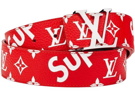 cintura louis vuitton per supreme|supreme x louis vuitton.